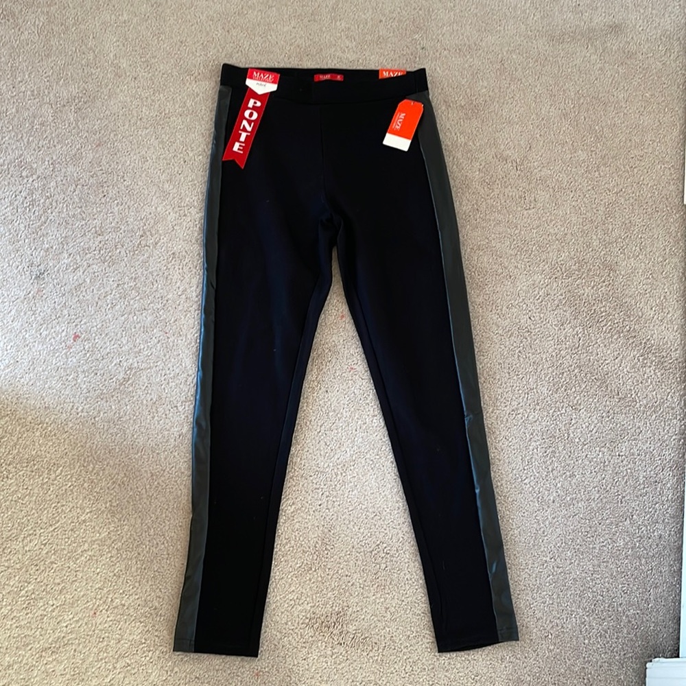 Maize Collection Ponte Black Pants✨